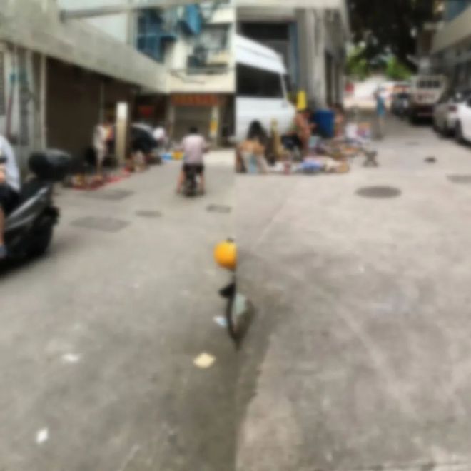 设地锁一车主占用公共停车位麻将胡了潮汕一地公共道路私(图3)