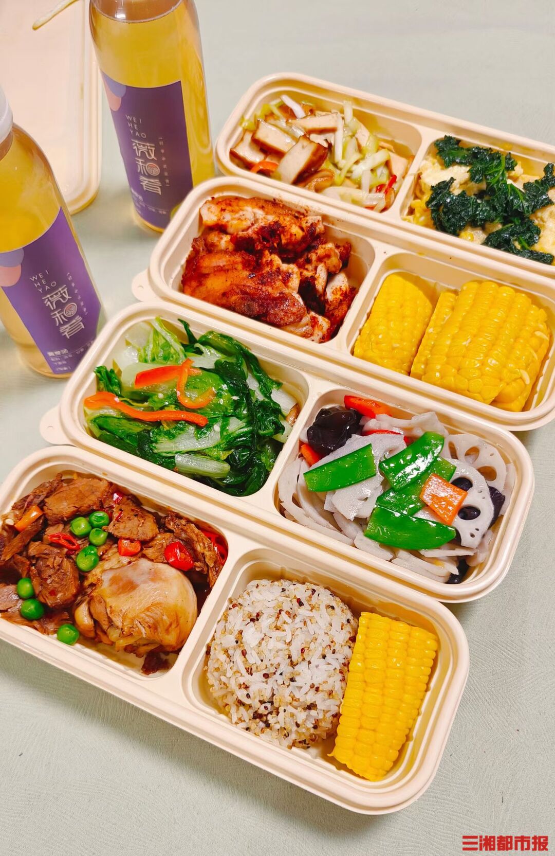 商家一天能卖超200份消费新观察麻将胡了试玩平台中式健康餐出圈有(图2)